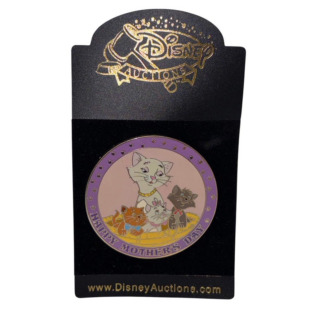 Disney Auctions Aristocats Happy Mother's Day LE 500 Pin Duchess Marie DA13886